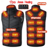Manteau chaud Gilet de corps chauffant thermique