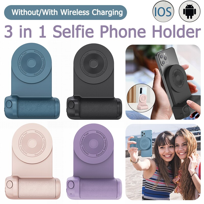 Wise Grip Poignée de caméra magnétique Attachement Bluetooth