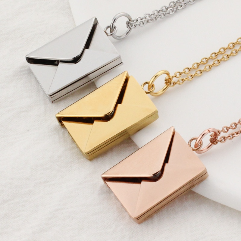Collier Jonnah avec message secret I Love You