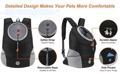 Sac à dos FurBag pour chien d'été