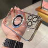 Étui magnétique transparent pour iPhone