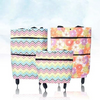 Sac trolley pliable 2 en 1 pour les courses