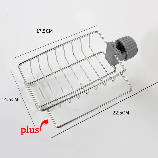 Support de robinet en acier inoxydable Un accessoire de rangement parfait pour votre cuisine