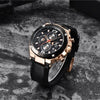 Montre chronographe sport multifonction à quartz