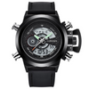 Montre chronographe de mode à double heure