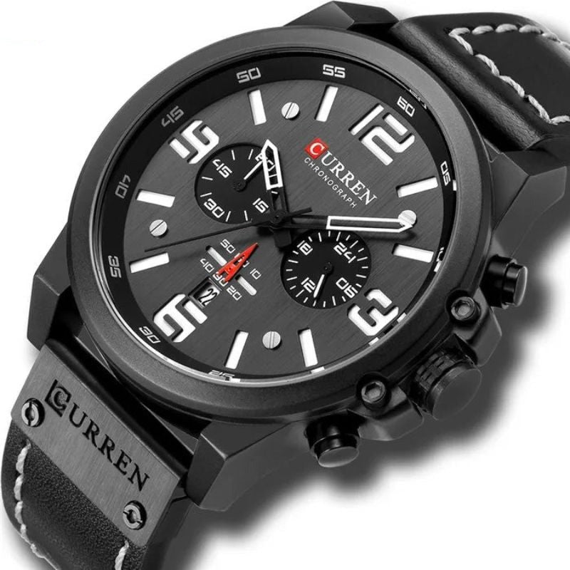 Montre à quartz mode et décontractée