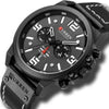 Montre à quartz mode et décontractée