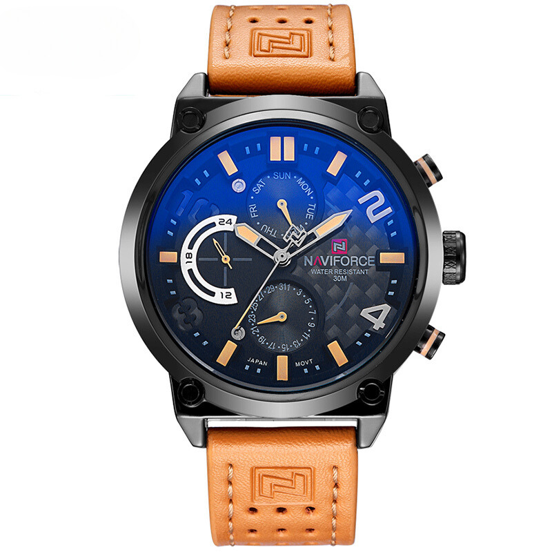 Montre à quartz avec date