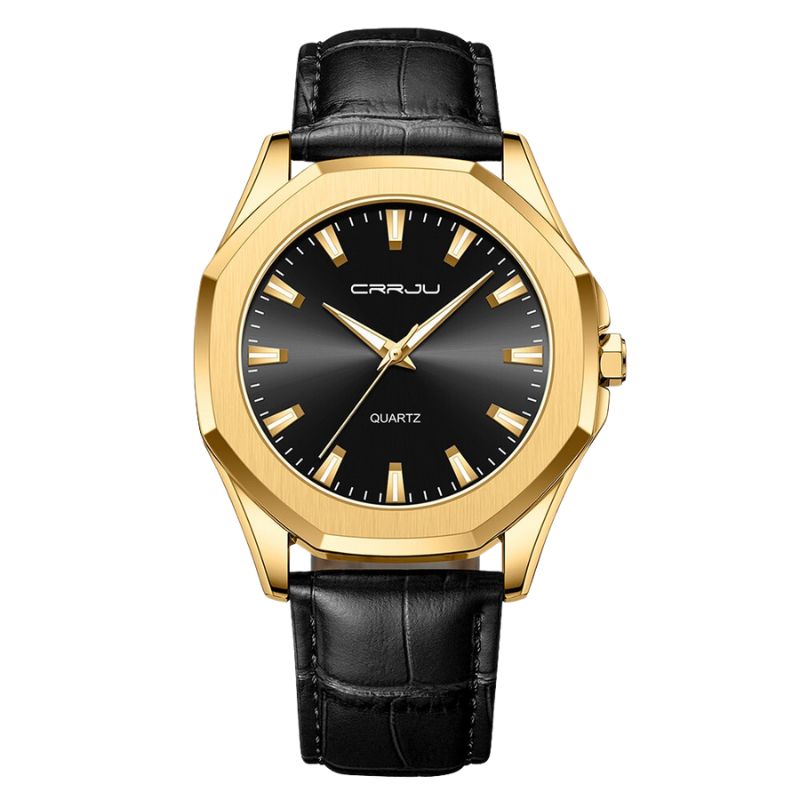 Montre à quartz minimaliste et décontractée
