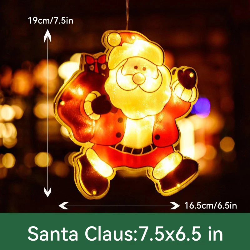 Décoration de Noël aux lumières joyeuses
