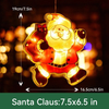 Décoration de Noël aux lumières joyeuses