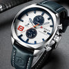 Montre militaire étanche à chronographe de sport