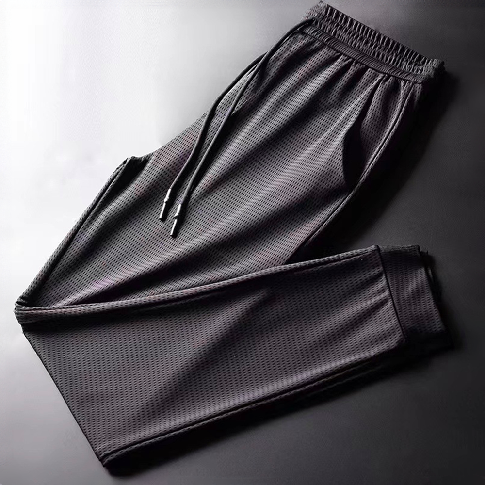 Pantalons d'été en soie pour hommes