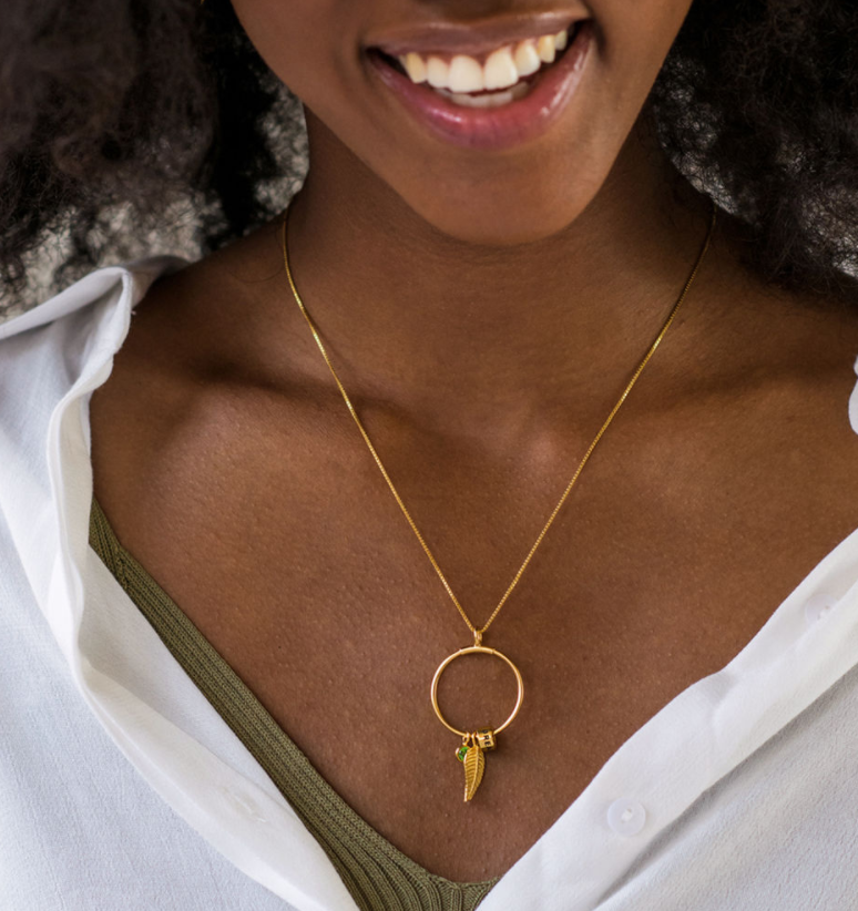 Bague personnalisée Collier Cadeau unique