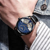 Montre mécanique lumineuse à double tourbillon