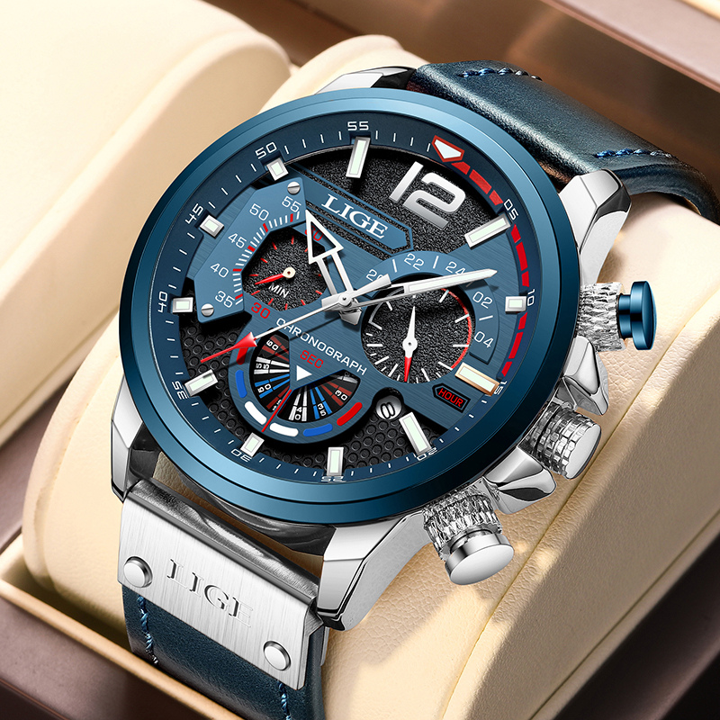 Montre militaire durable à quartz