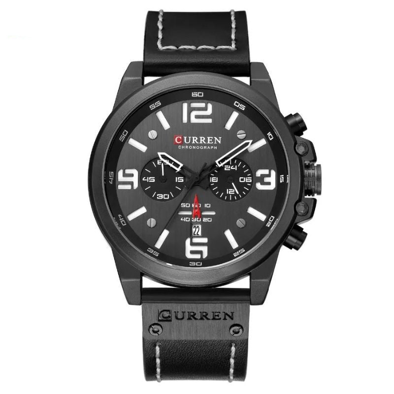 Montre à quartz mode et décontractée