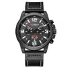 Montre à quartz mode et décontractée