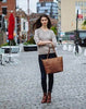 Sac de luxe Sac en cuir vintage