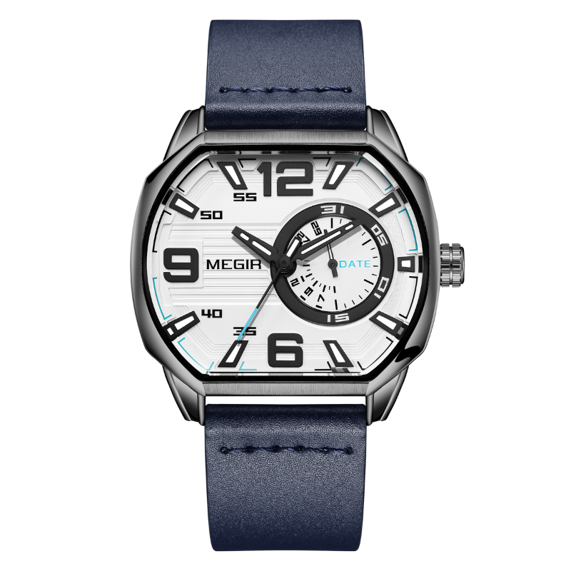 Montre de sport en cuir de première qualité