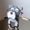 Porte-lunettes Minimals fait main avec motif d'animaux mignons