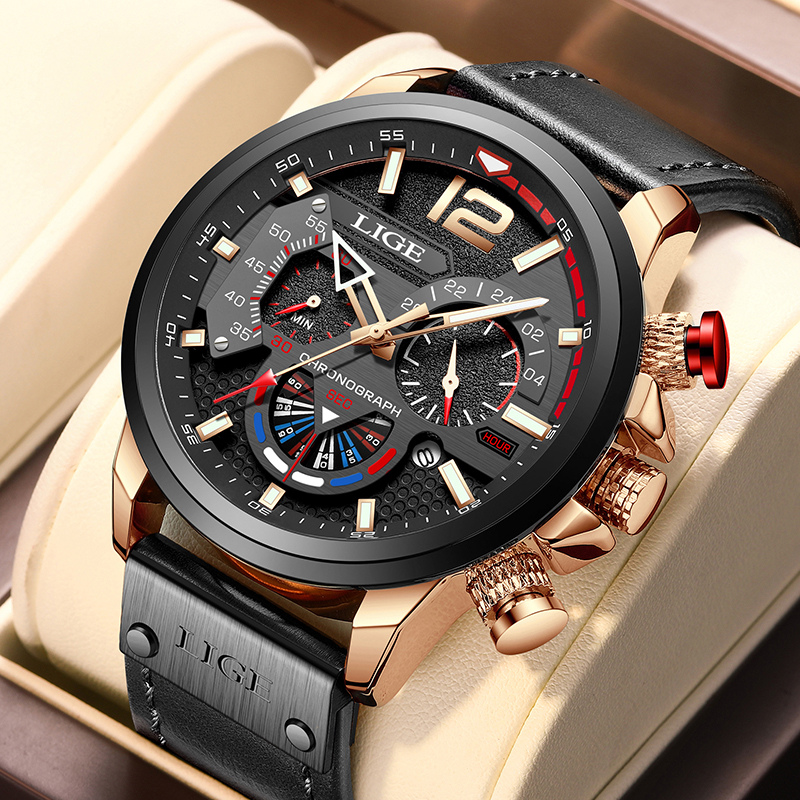 Montre militaire durable à quartz