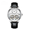 Montre mécanique lumineuse à double tourbillon