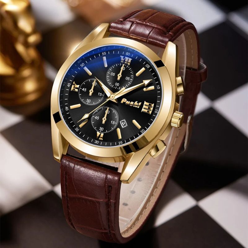 Montre à quartz pour hommes