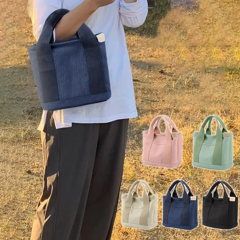 MACEDA Grand sac à main à poches multiples