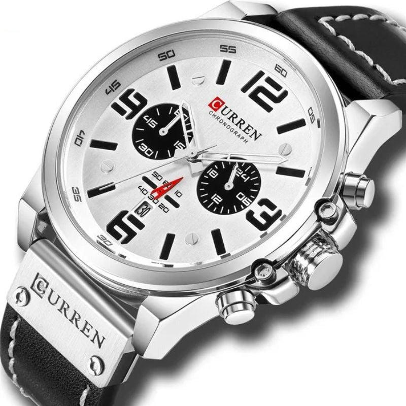 Montre à quartz mode et décontractée