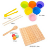 Jeu de Perles en Bois Montessori