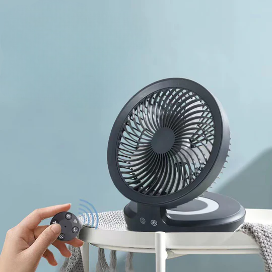 Mini ventilateur mural pliable et rechargeable