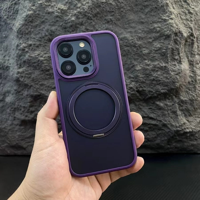 Coque magnétique transparente et antichoc pour iPhone