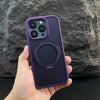 Coque magnétique transparente et antichoc pour iPhone