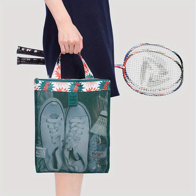 Sac de transport en maille transparente