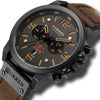 Montre à quartz mode et décontractée