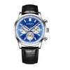 Montre à quartz en cuir pour hommes d'affaires, sportifs et décontractés