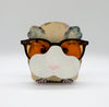 Porte-lunettes Minimals fait main avec motif d'animaux mignons