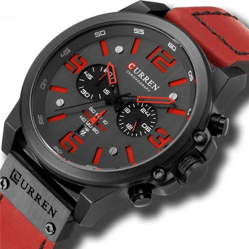 Montre à quartz mode et décontractée