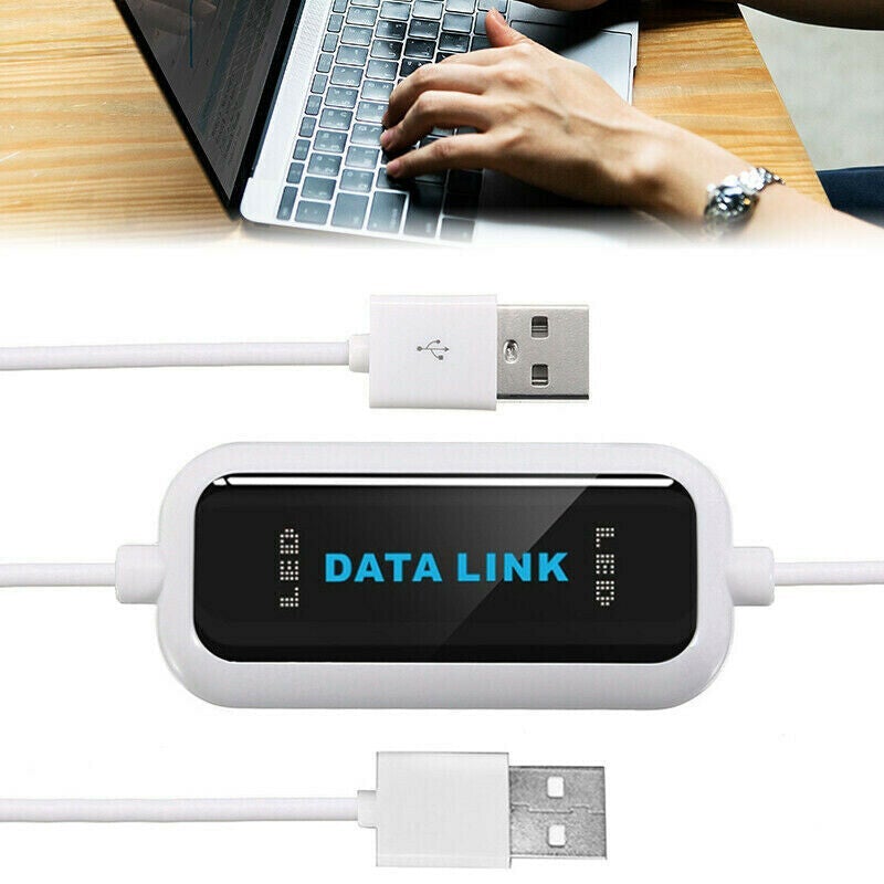 Câble de transfert USB compact de PC à PC