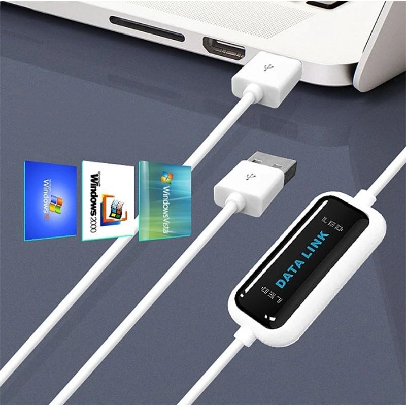 Câble de transfert USB compact de PC à PC