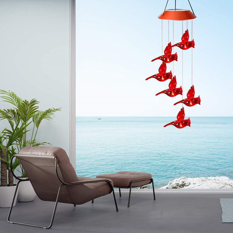 Carillons solaires LED pour colibris