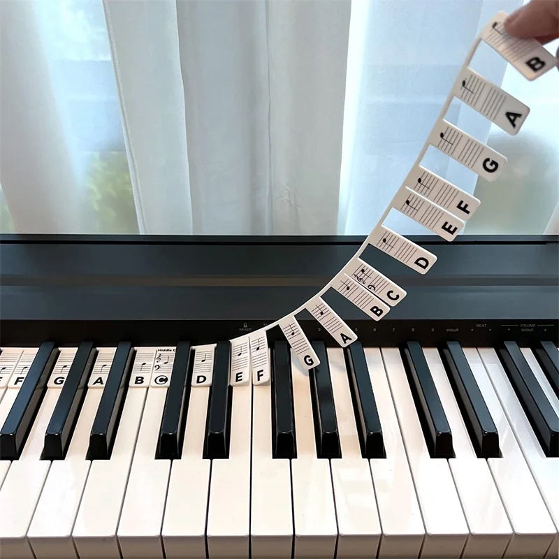 Kokoro Étiquettes amovibles pour piano et clavier