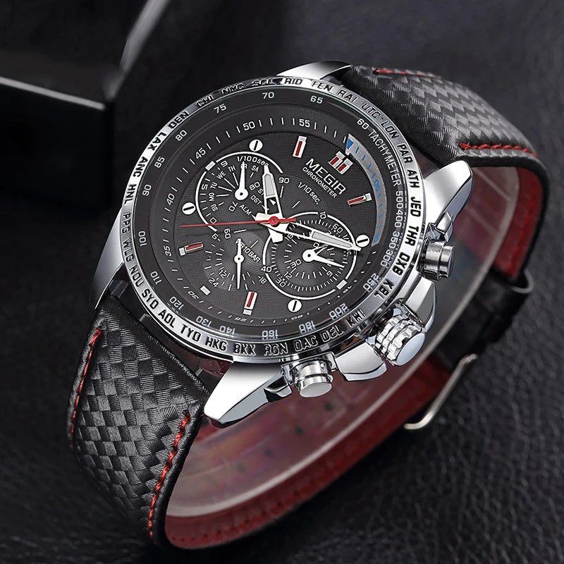 Montre de luxe à quartz