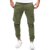 Pantalon de survêtement cargo avec cordon de serrage pour hommes