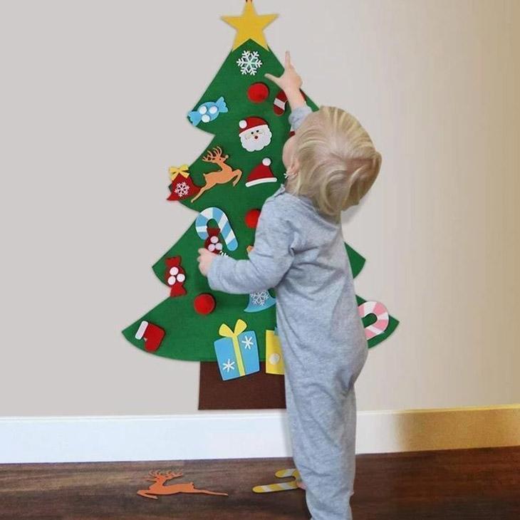 Décorations joyeuses Arbre de Noël pour enfants