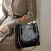 Sac à bandoulière en cuir souple