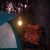 Lampe rétro pour camping extérieur Crochet de suspension Type-C rechargeable