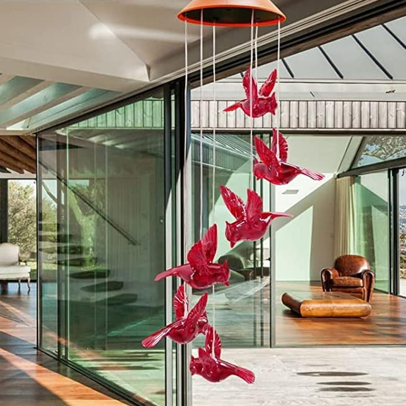 Carillons solaires LED pour colibris