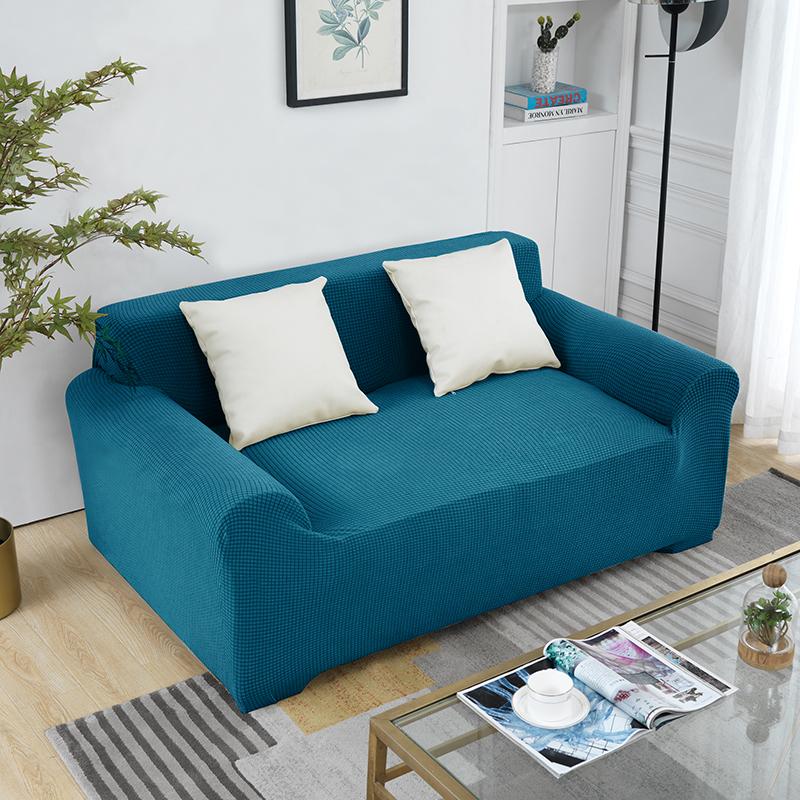 Housse de canapé élastique moderne de forme géométrique